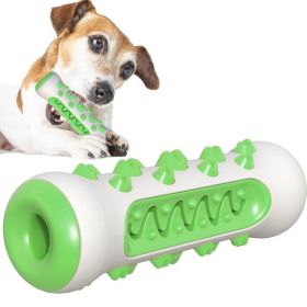 Dog Molar Toothbrush Toys Chew Cleaning Teeth Safe Puppy Dental Care Soft Pet Cleaning Toy Supplies - Upgrade Green