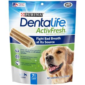 Purina DentaLife Honey & Spirulina Flavor Chunks for Dogs, 7 ct Pouch - Dentalife