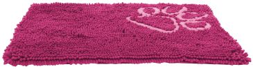 Pet Life 'Fuzzy' Quick-Drying Anti-Skid and Machine Washable Dog Mat - Pink