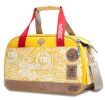 Touchdog Airline Approved Around-The-Globe Passport Designer Pet Carrier - Yellow