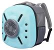 Pet Life 'Armor-Vent' External USB Powered Backpack with Built-in Cooling Fan - Blue