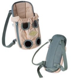 Touchdog 'Wiggle-Sack' Fashion Designer Front and Backpack Dog Carrier - Pink - Medium