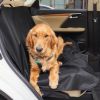 Precious Tails Co-Pilot Waterproof Car Seat Bench Cover - BLACK