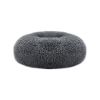 Soft Warm Puppy Cat Bed Dog Cozy Nest for S/M Dog - Dark Gray - O/S