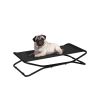 Indoor Outdoor Pet Bed for Medium Small Dogs Cats - Black - Pet supplies