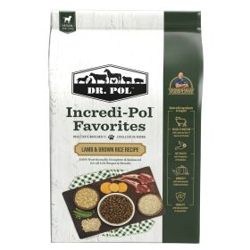 Dr. Pol Incredi-Pol Favorites Lamb and Brown Rice Recipe Dog Food - 6lb - Dr. Pol