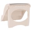 Folding 3-Step Dog Stairs Cream 19.7"x15"x15" Plastic - Cream