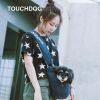 Touchdog 'Toga-Bark' Over-The-Shoulder Hands-Free Pet Carrier - Peach