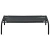 Elevated Dog Bed Black S Textilene - Black