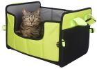 Pet Life 'Travel-Nest' Folding Travel Cat and Dog Bed - Green - Large