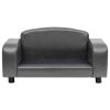 Dog Sofa Gray 31.5"x19.7"x15.7" Faux Leather - Grey