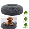 Soft Warm Puppy Cat Bed Dog Cozy Nest for S/M Dog - Dark Gray - O/S