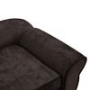 Dog Sofa Brown 28.3"x17.7"x11.8" Plush - Brown