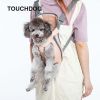 Touchdog 'Wiggle-Sack' Fashion Designer Front and Backpack Dog Carrier - Pink - Medium