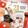 Get Well Soon Themed Dog Treats Gift Box - 21 treats