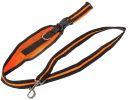 Pet Life Echelon Hands Free And Convertible 2-In-1 Training Dog Leash And Pet Belt With Pouch - Orange