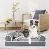 Dog Bed Pet Bed Sofa Dog Couch Pet Cushion Carpet Mattress with Washable and Removable Cover for Medium Large Dogs - XL