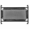 Elevated Dog Bed Black S Textilene - Black