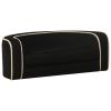 Foldable Dog Sofa Black 28.7"x26.4"x10.2" Plush Washable Cushion - Black