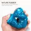 dog Squeak Toys Tpr sounder dog toy strong bite resistant dog bone molar dog toy Sounding Bone Toy - blue - large