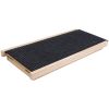 Foldable Wooden Dog Ramp for High Beds Non Slip Heights Adjustable Pet Cat Ramp for Couch Car SUV - L