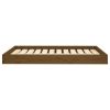 Dog Bed Honey Brown 40"x29.1"x3.5" Solid Wood Pine - Brown