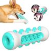 Dog Molar Toothbrush Toys Chew Cleaning Teeth Safe Puppy Dental Care Soft Pet Cleaning Toy Supplies - Orange Ball