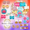 Happy Birthday Themed Dog Treats Gift Box - 22 treats