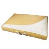 Dog Helios 'Immortal-Trek' Waterproof Rectangular Travel Dog Bed - Yellow - Large