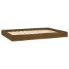 Dog Bed Honey Brown 40"x29.1"x3.5" Solid Wood Pine - Brown