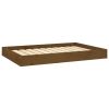 Dog Bed Honey Brown 36"x25.2"x3.5" Solid Wood Pine - Brown