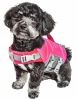 Dog Helios 'Tidal Guard' Multi-Point Strategically-Stitched Reflective Pet Dog Life Jacket Vest - Pink - Large