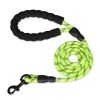 Pet Leash With Reflective & Comfortable Padded Handle For Small; Medium And Large Dogs - Grass Green - 1.2cm*150cm