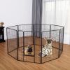 40 Inch 8 Metal Panel Heavy Duty Pet Playpen Dog Fence - As pictures show